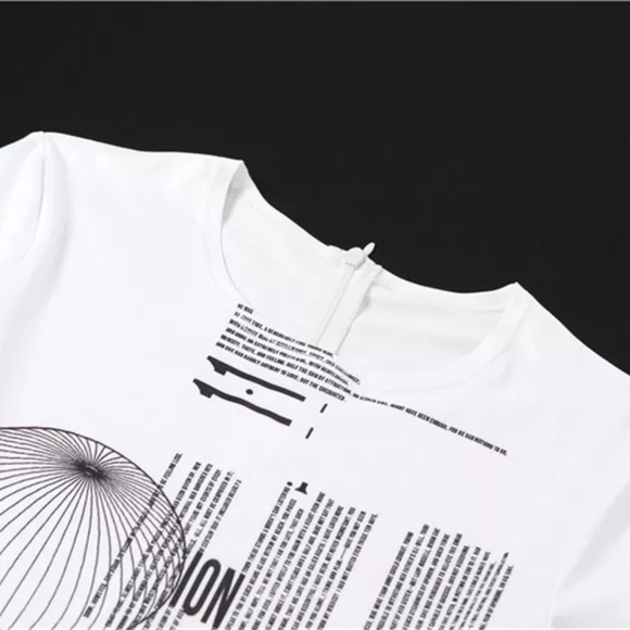 💋KLIOU MOCK NECK LETTER PRINT SPORT JUMPSUIT!!! - Picture 7 of 14